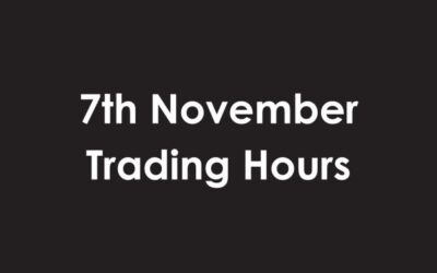 November 2023 Trading Hours